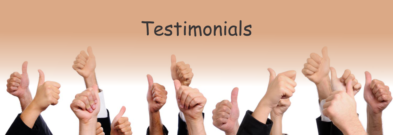 testimonials